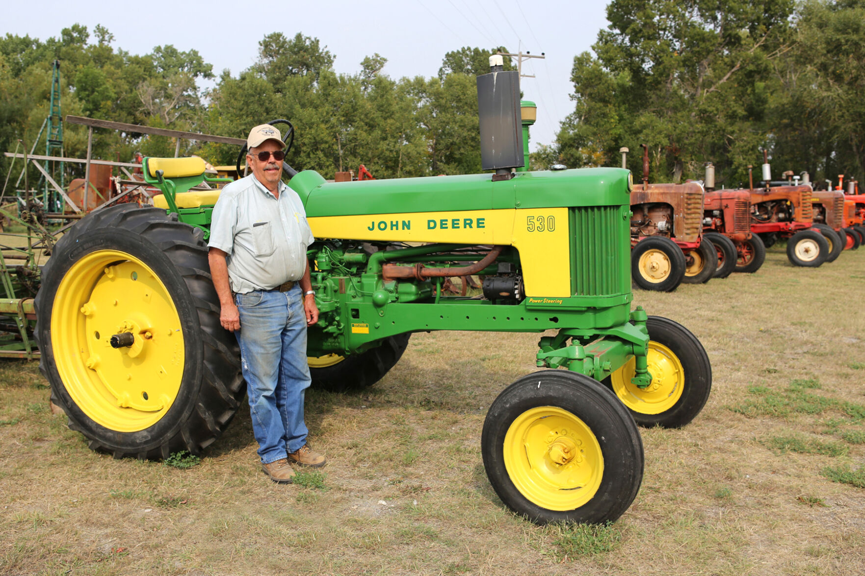 Restored tractor